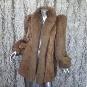 Luxurious Brown Fur Coat